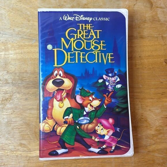 Vintage Disney The Classics VHS The Great Mouse Detective Video Cassette - Picture 1 of 7
